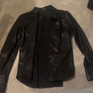 Women’s  Black Leather Jacket